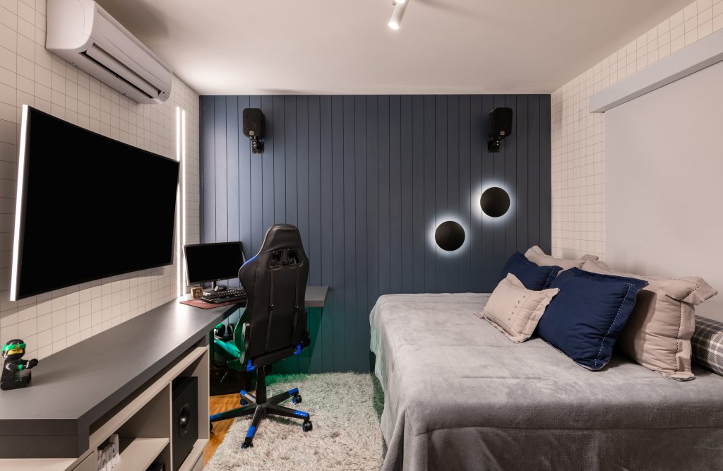 Projetos de interiores deixam paixão pelos jogos online mais personalizada