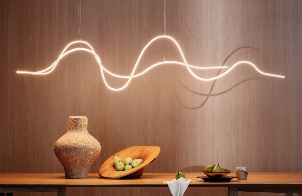 Luminária “Pendente Rio” une design, arte e atmosfera