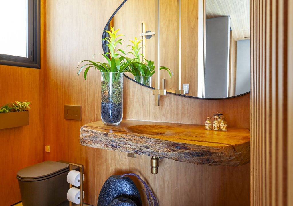 Lavabo pode ganhar protagonismo ao combinar elegância e ousadia