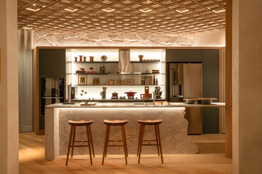 Nobu Cerâmica, da Lepri, está em projeto da CASACOR Ribeirão Preto