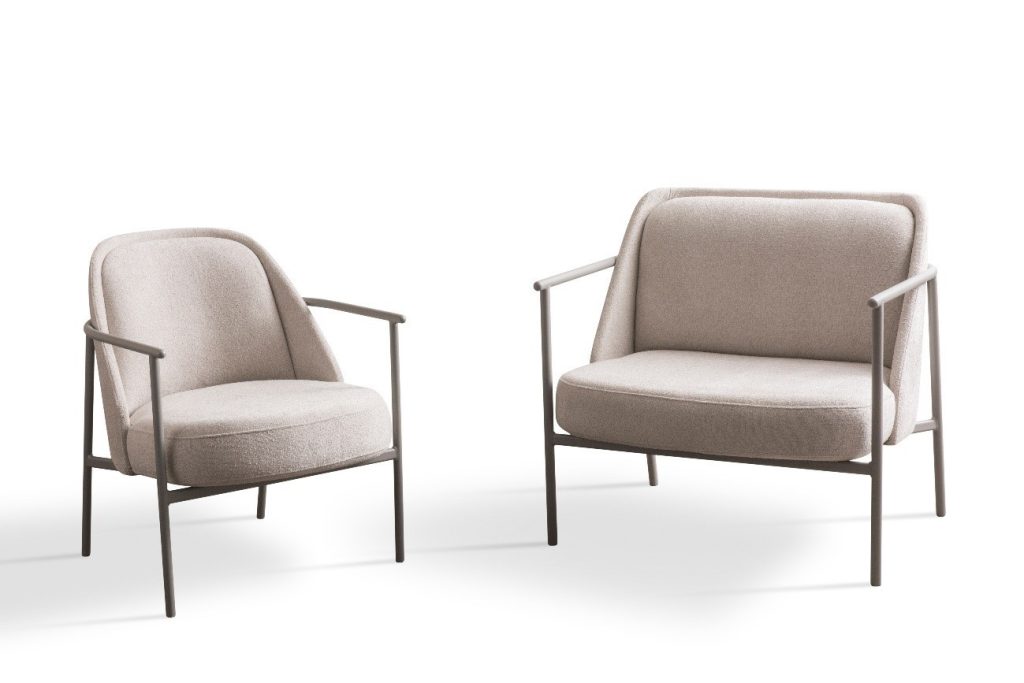 Poltronas Bliss aliam design inclusivo e sofisticação em uma única peça