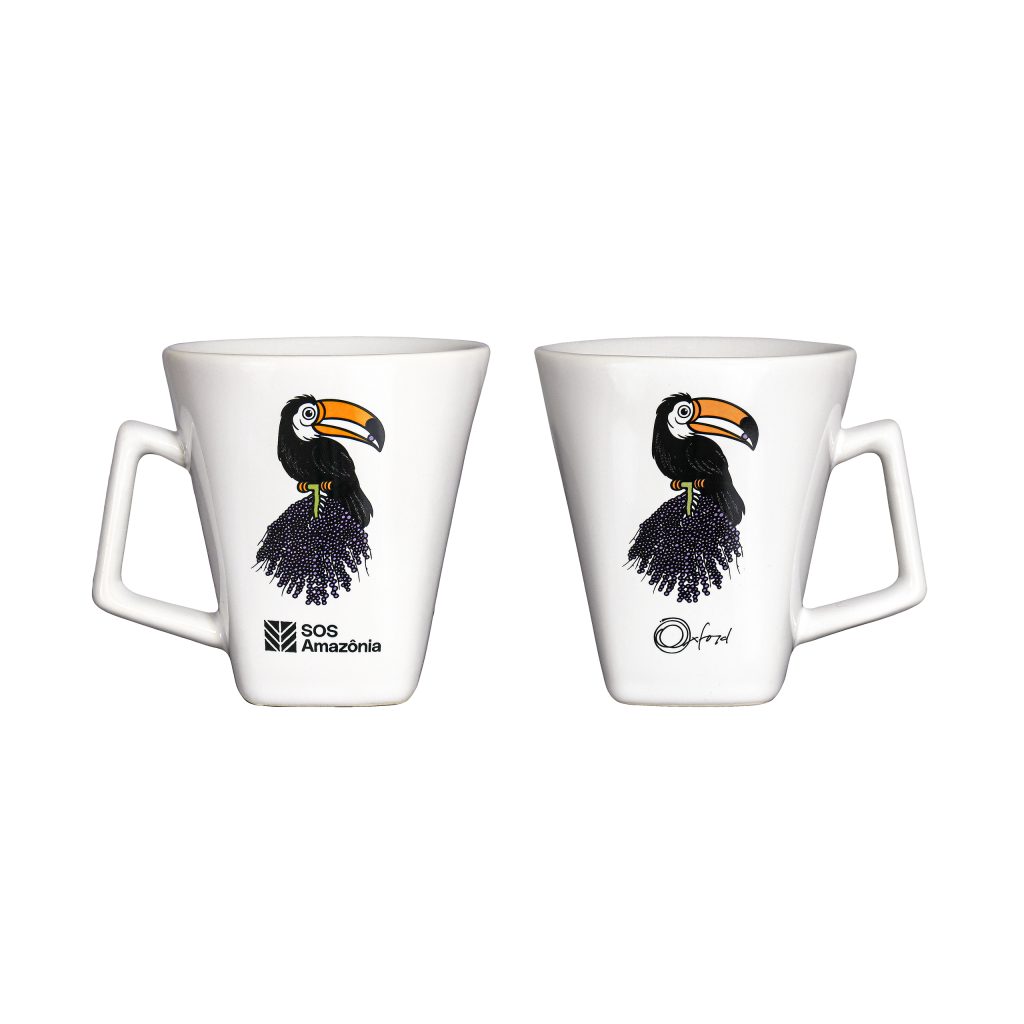 Oxford lança coleção de canecas em apoio à Amazônia