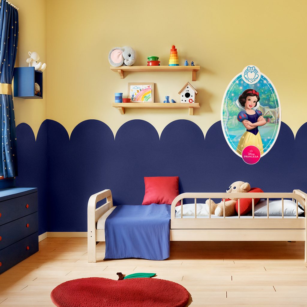 Quartos mágicos: Coral cria paletas com princesas da Disney