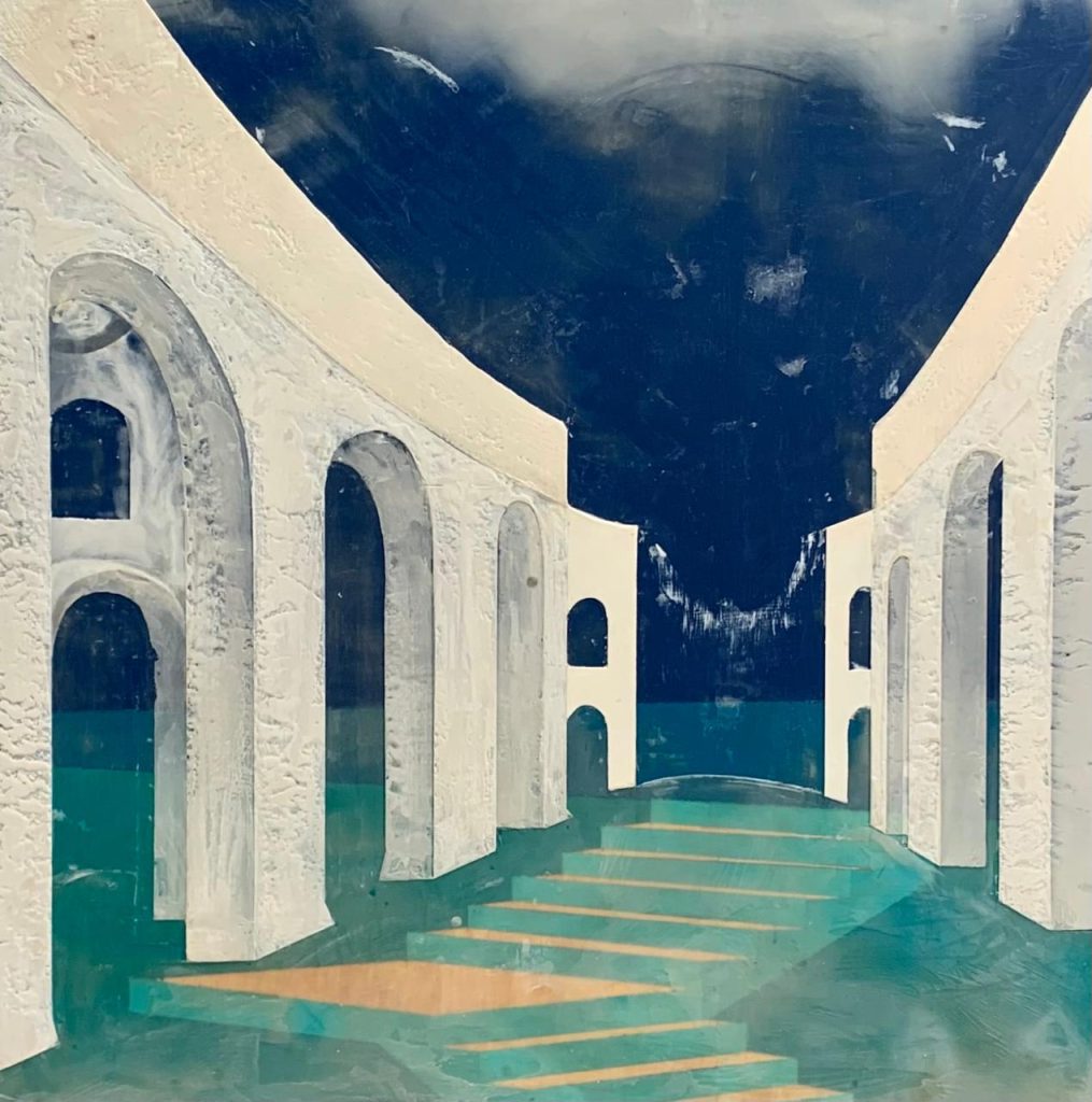 Exposição convida visitante a explorar o invisível através de pinturas e instalações