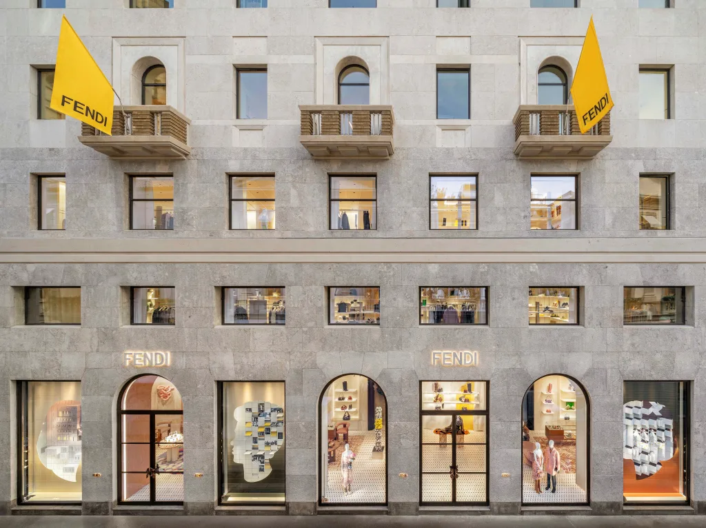 Palazzo FENDI Milano combina tradição, design e experiência sensorial