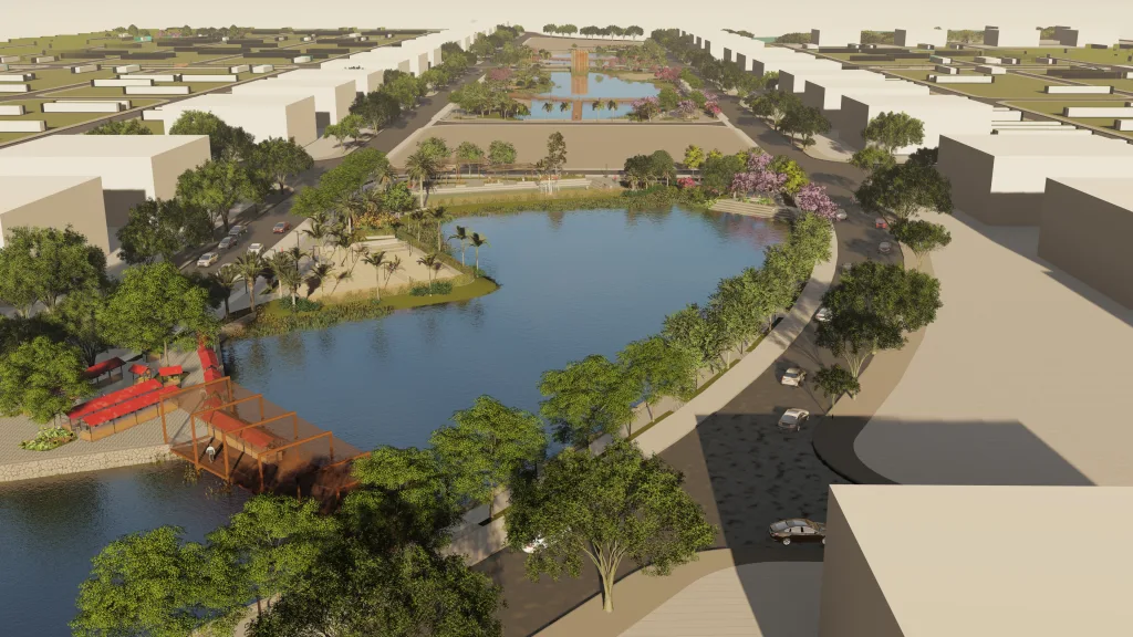 Projeto catarinense transforma enchente em urbanismo sustentável