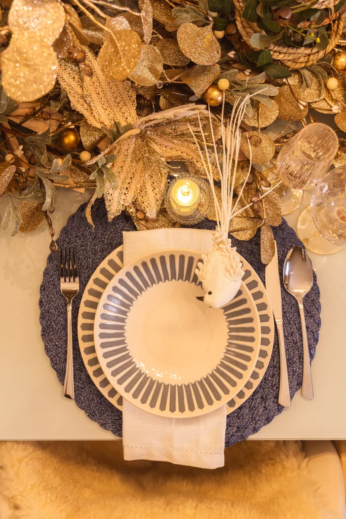 Wolff aposta em mesa natalina sofisticada