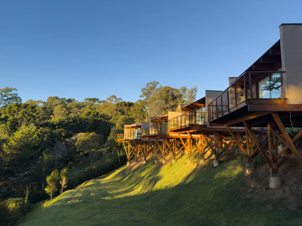 Refúgio sustentável encanta em Campos do Jordão