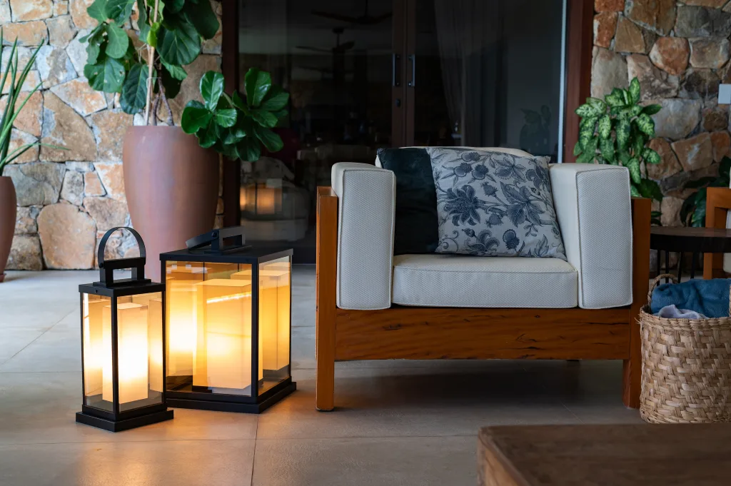 Iluminação quente transforma ambientes no outono