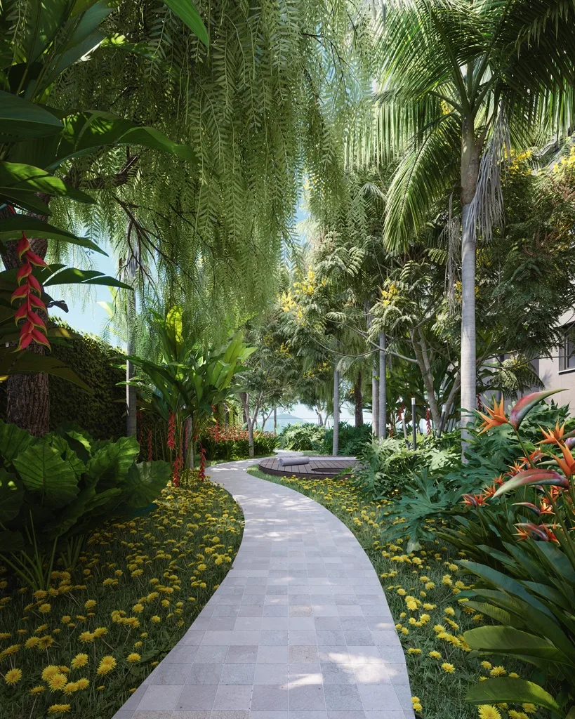 Empreendimento brasileiro terá floresta suspensa