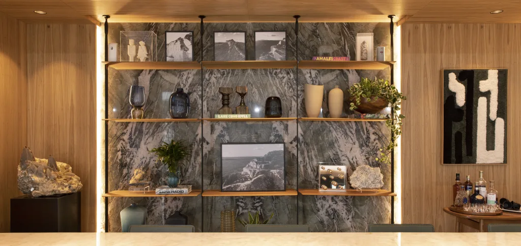 Pedras naturais viram estrela de projetos modernos