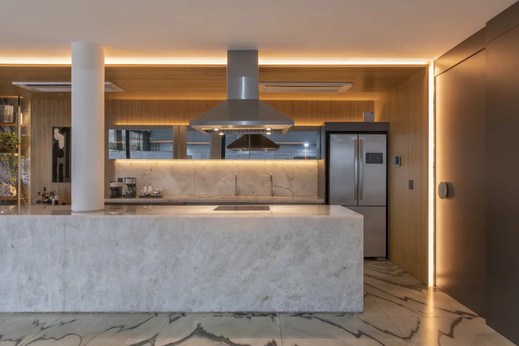 Pedras naturais viram estrela de projetos modernos