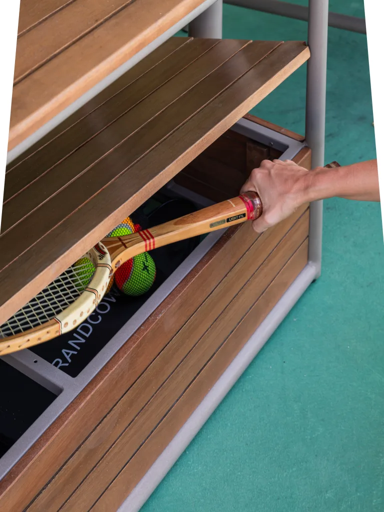 Design e funcionalidade chegam às quadras