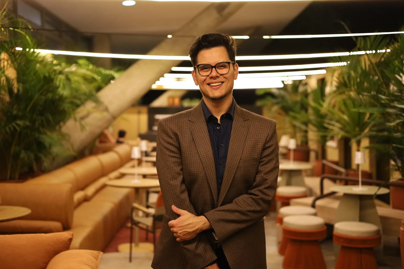 André Henning assina cafeteria da 1ª Bienal de Arquitetura Brasileira